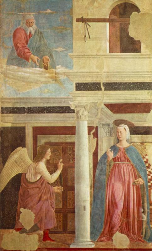 Piero della Francesca Annuncciation Germany oil painting art